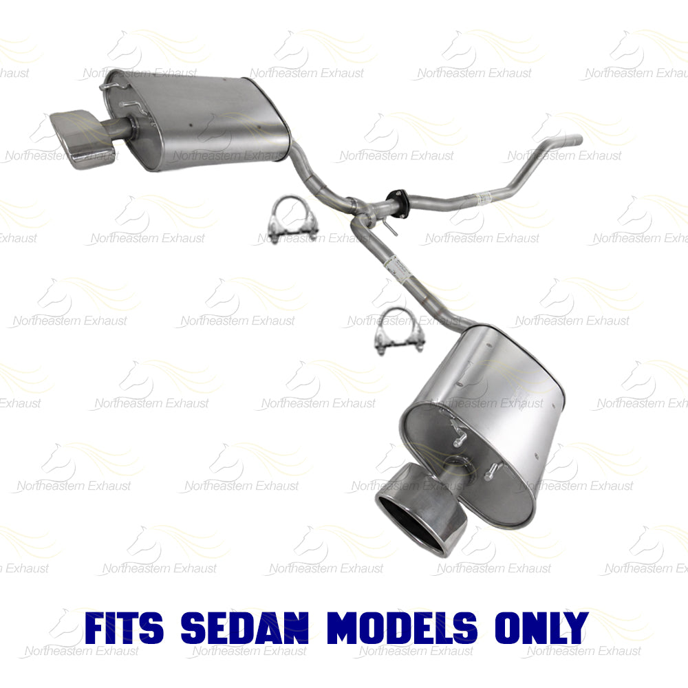 2013-2017 Honda Accord 3.5L Exhaust Pipes and Mufflers