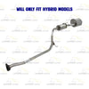 2006-2011 Honda Civic 1.3L Hybrid Exhaust Resonator Pipe and Muffler Exhaust kit