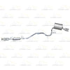 2010-2012 Ford Fusion 2.5L Rear Catalytic w/ Exhaust Pipes & Muffler Kit | Stainless Steel