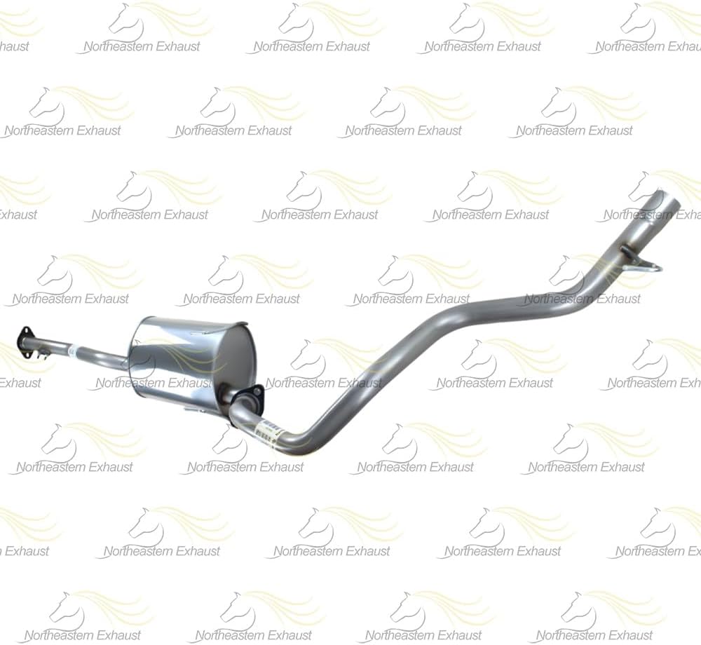Northeastern Exhaust | Stainless Steel Direct Fit Muffler and Tail Pipe Exhaust System Kit Compatible for 1996-1998 Toyota 4Runner 3.4L | Free Gaskets Included | Federal Emissions