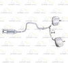 2008-2010 Volvo V70 3.2L Exhaust Resonator Pipe and Pair of Muffler