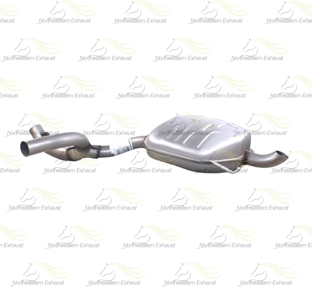 Pair of Exhaust Muffler for 2008-2010 Volvo V70 | 2008-2015  Volvo XC70 | 3.2L