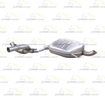 Pair of Exhaust Muffler for 2008-2010 Volvo V70 | 2008-2015  Volvo XC70 | 3.2L