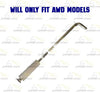 Exhaust Resonator Pipe and Muffler for 2003-2007 Volvo XC70 | 2003-2004 Volvo V70 2.5L