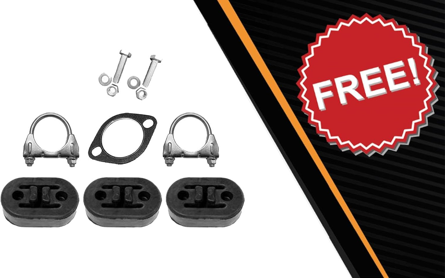 Exhaust System Kit for 2005-2006 Terraza, Uplander, Montana and Relay 3.5L