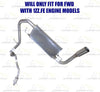 2005-2008 Pontiac Vibe 1.8L Exhaust Resonator Pipe Muffler & Tail Pipe