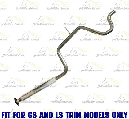 2003-2004 Buick Regal 3.8L Resonator and Intermediate Pipe Exhaust