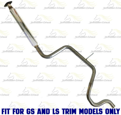2003-2004 Buick Regal 3.8L Resonator and Intermediate Pipe Exhaust