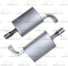 2011-2015 Ford Explorer 3.5L and 2012-2015 Ford Explorer 2.0L Pair of Mufflers Exhaust