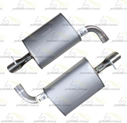 2011-2015 Ford Explorer 3.5L and 2012-2015 Ford Explorer 2.0L Pair of Mufflers Exhaust