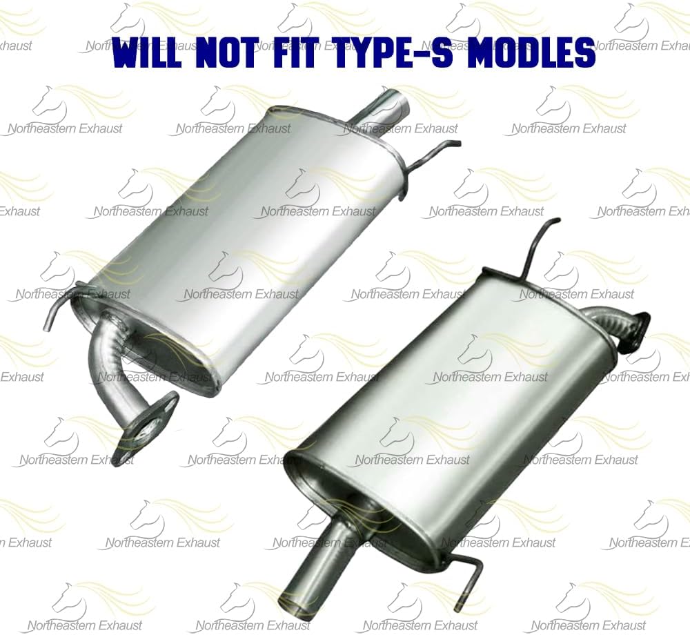 Complete Exhaust System with Catalytic for 1999-2003 Acura TL and 2001-2003 CL 3.2L