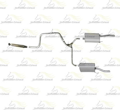 Exhaust System Kit for 2006-2009 Chevy Impala 5.3L | 2006-2011 Impala 3.9L