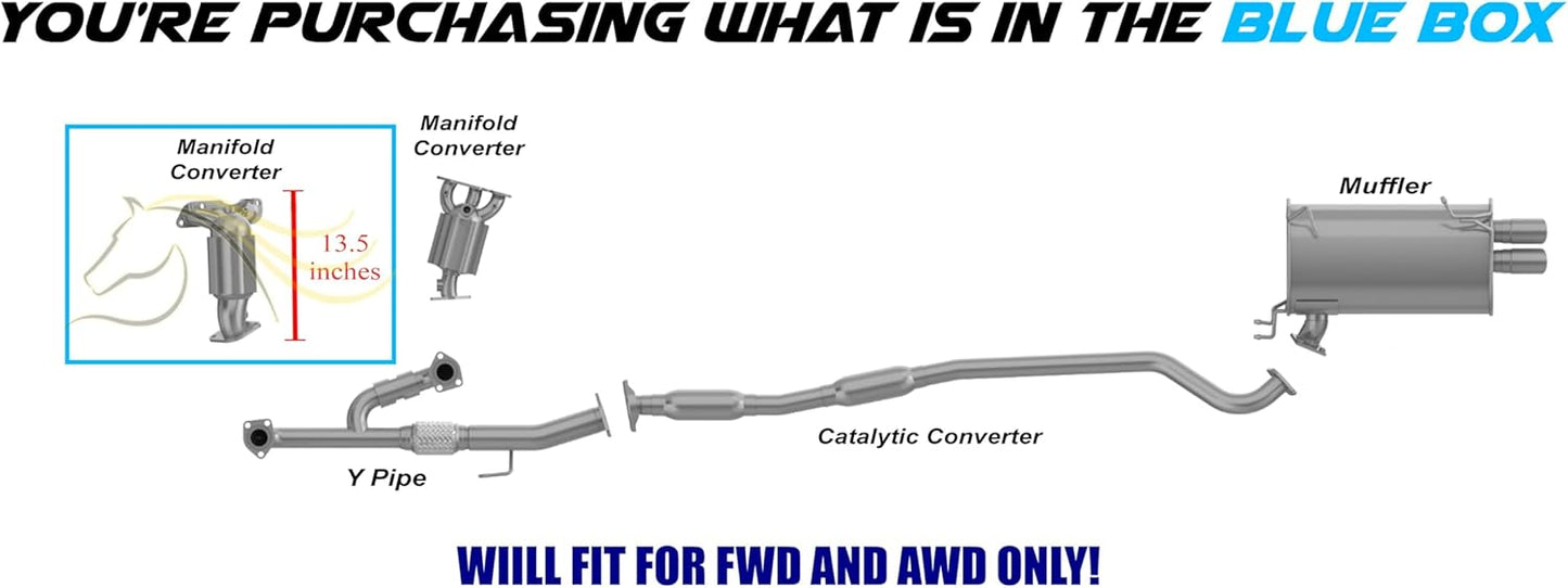 2007-2013 Mitsubishi Outlander 3.0L Driver-Side Manifold Catalytic - EPA Approved