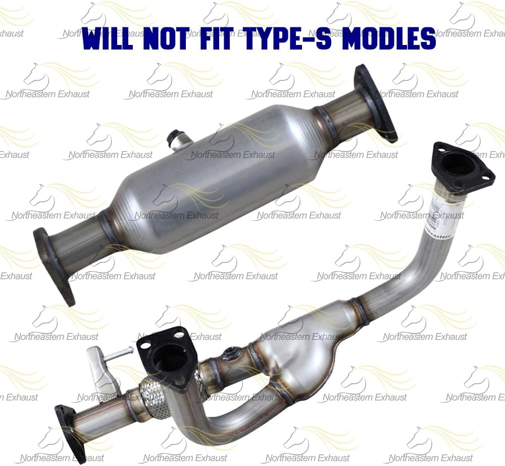 Complete Exhaust System with Catalytic for 1999-2003 Acura TL and 2001-2003 CL 3.2L