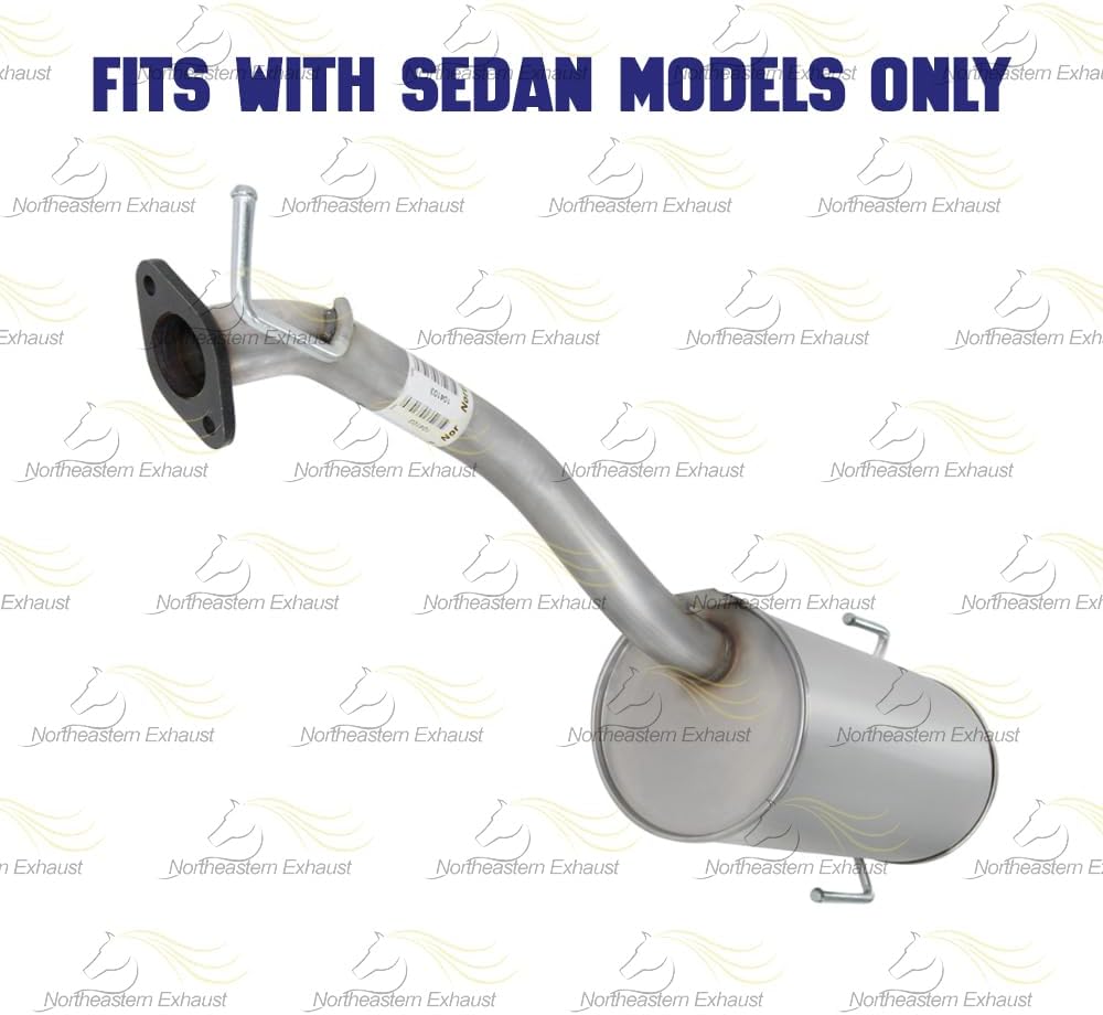 Exhaust Muffler for 2000-2004 Subaru Legacy & Outback 2.5L | 2001-2004 Outback 3.0L