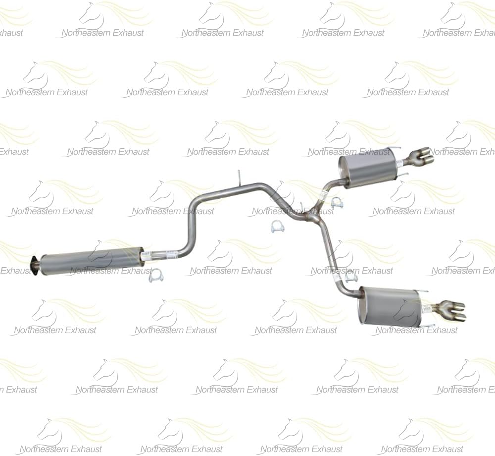 2003-2008 Pontiac Grand Prix 3.8L Cat-back Exhaust System Kit