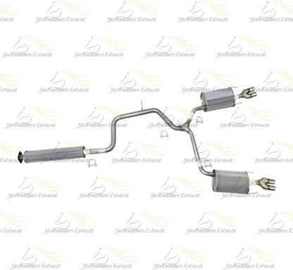 2003-2008 Pontiac Grand Prix 3.8L Cat-back Exhaust System Kit