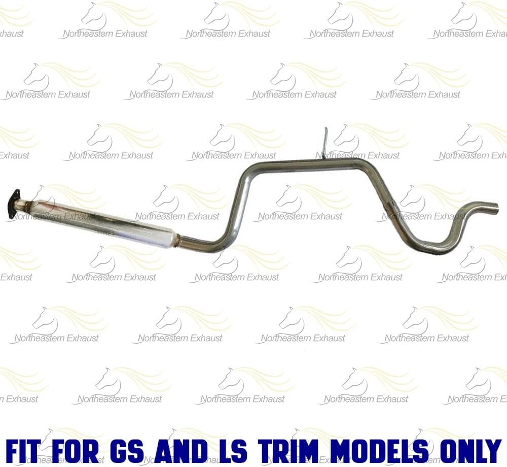 2003-2004 Buick Regal 3.8L Resonator and Intermediate Pipe Exhaust