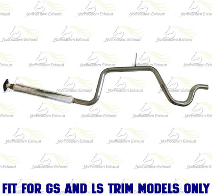2003-2004 Buick Regal 3.8L Resonator and Intermediate Pipe Exhaust