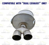 2003-2008 Pontiac Grand Prix 3.8L Exhaust Muffler - FWD