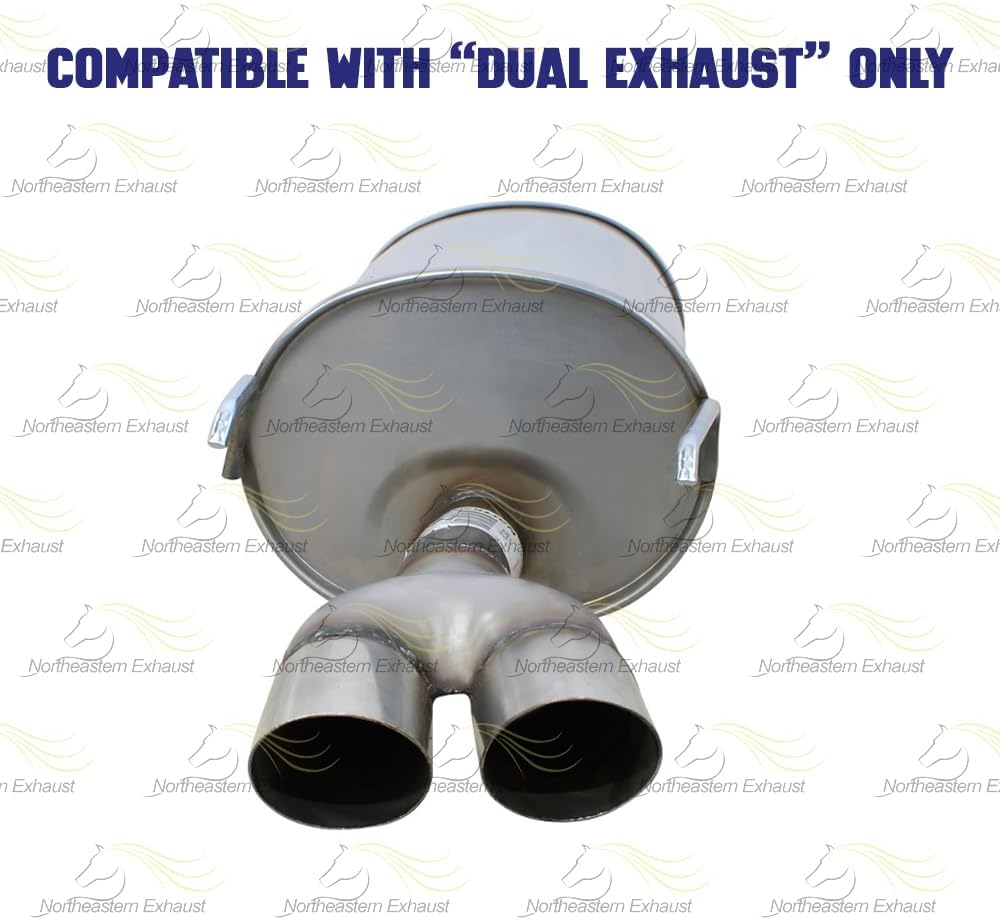 2003-2008 Pontiac Grand Prix 3.8L Exhaust Muffler - FWD