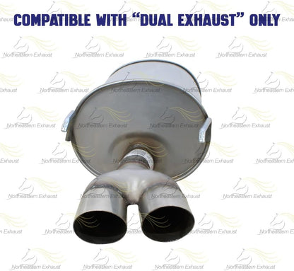 2003-2008 Pontiac Grand Prix 3.8L Exhaust Muffler - FWD