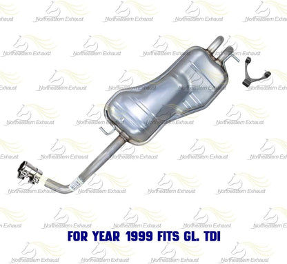 1999-2006 Volkswagen Golf Exhaust Muffler