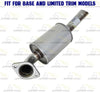 Exhaust System Kit for 2004-2009 Toyota Highlander and Lexus RX330 RX350 3.3L 3.5L