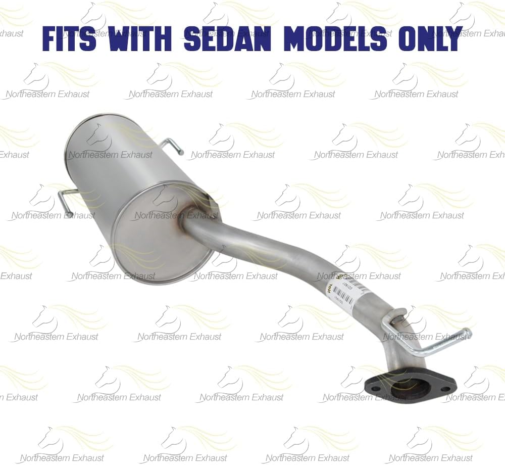 Exhaust Muffler for 2000-2004 Subaru Legacy & Outback 2.5L | 2001-2004 Outback 3.0L