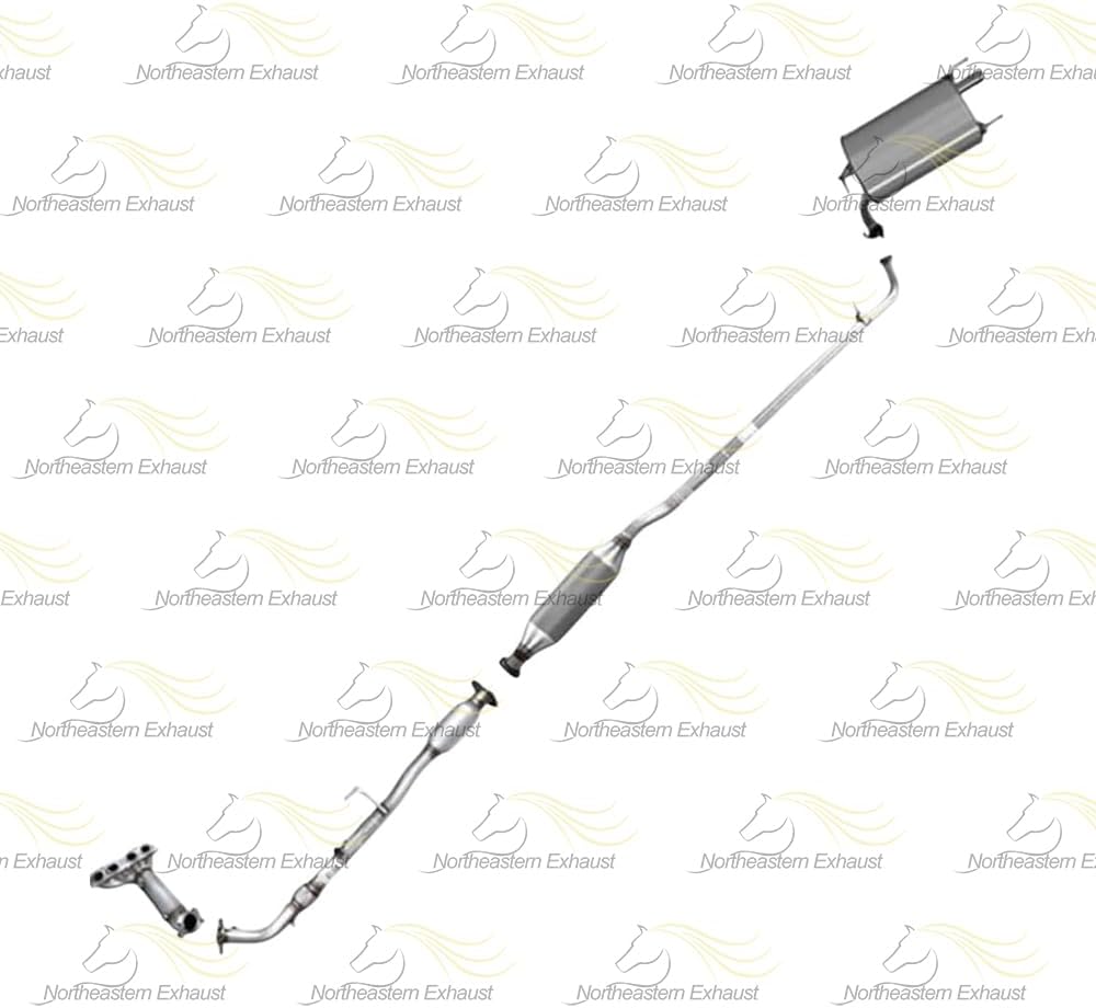 2007-2009 Toyota Camry 2.4L Exhaust System Kit with EPA Approved Catalytic