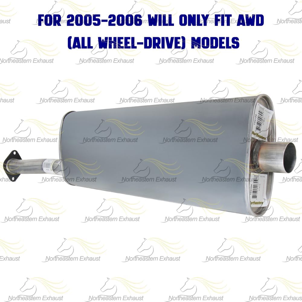 Exhaust System Kit for 2005-2006 Terraza, Uplander, Montana and Relay 3.5L