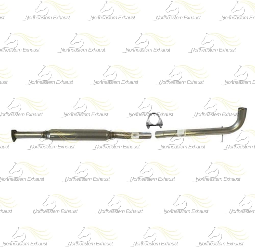 Exhaust Resonator Pipe and Muffler for 2007-2009 Chevrolet Equinox 3.4L | 2007-2009 Pontiac Torrent 3.4L