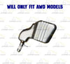 Exhaust Resonator Pipe and Muffler for 2003-2007 Volvo XC70 | 2003-2004 Volvo V70 2.5L