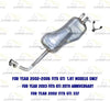 1999-2006 Volkswagen Golf Exhaust Muffler