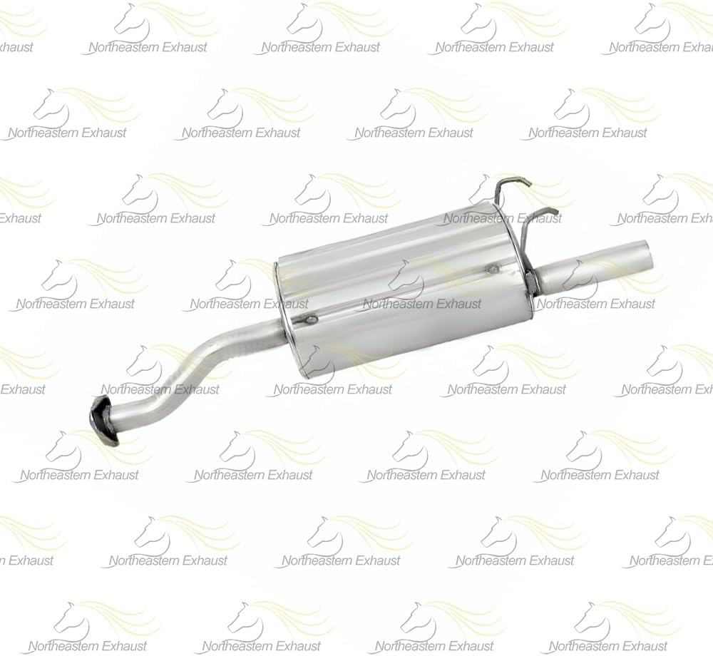 2002-2005 Honda Civic/Acura RSX 2.0L Exhaust Resonator Pipe and Muffler
