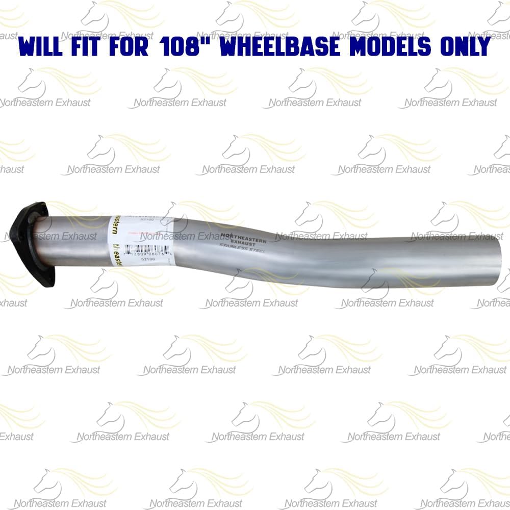 Exhaust Intermediate Pipe for 1996-2000 Chevrolet S10 2.2L | 1996-2000 GMC Sonoma 2.2L | 1996-2000 Isuzu Hombre 2.2L