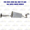 Exhaust System Kit for 2005-2006 Terraza, Uplander, Montana and Relay 3.5L