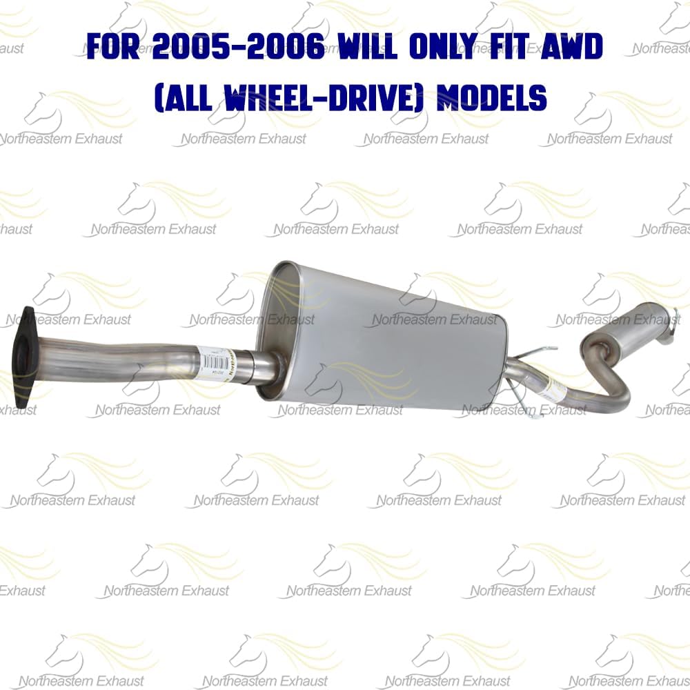 Exhaust System Kit for 2005-2006 Terraza, Uplander, Montana and Relay 3.5L