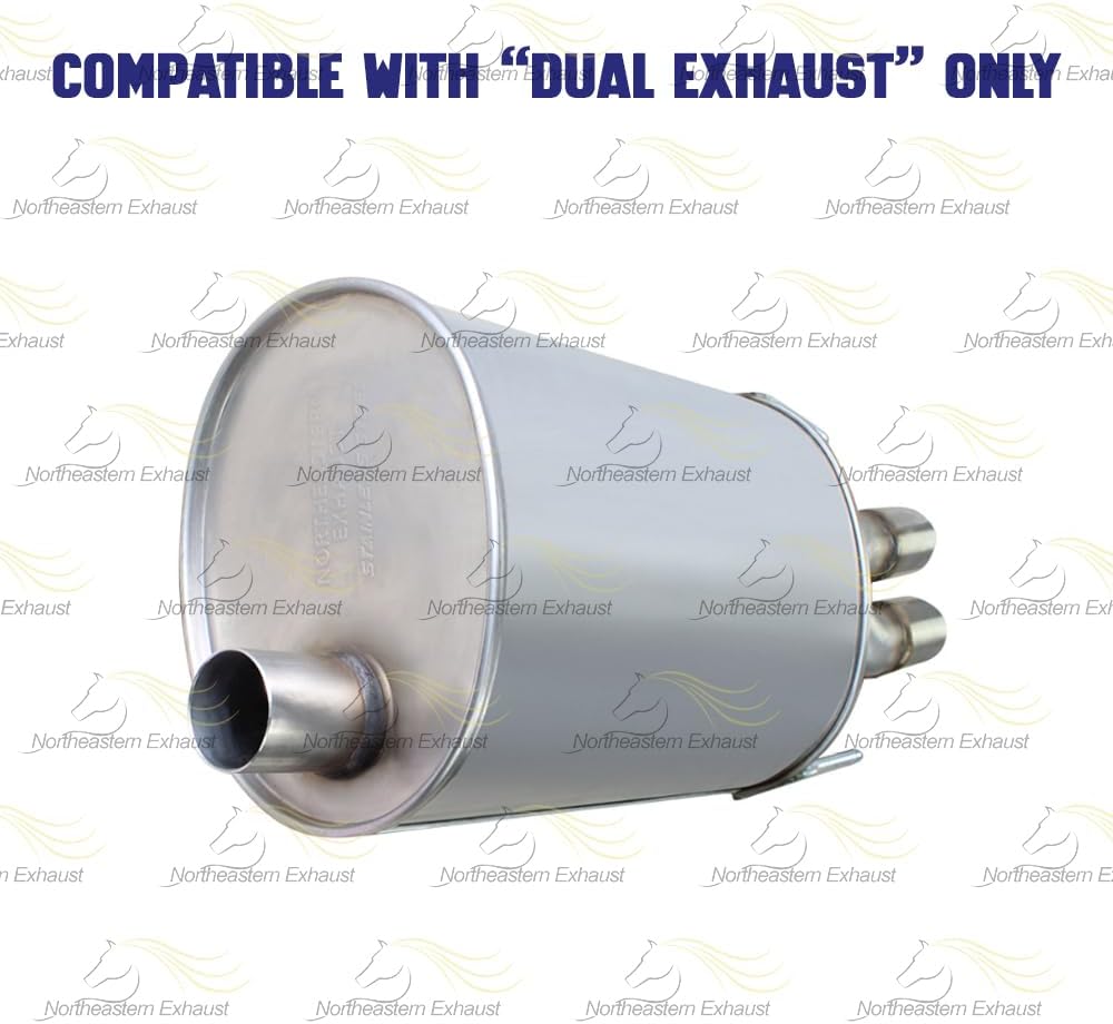 2003-2008 Pontiac Grand Prix 3.8L Exhaust Muffler - FWD