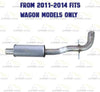 2005-2014 Volkswagen Jetta 2.5L Exhaust Resonator Pipe