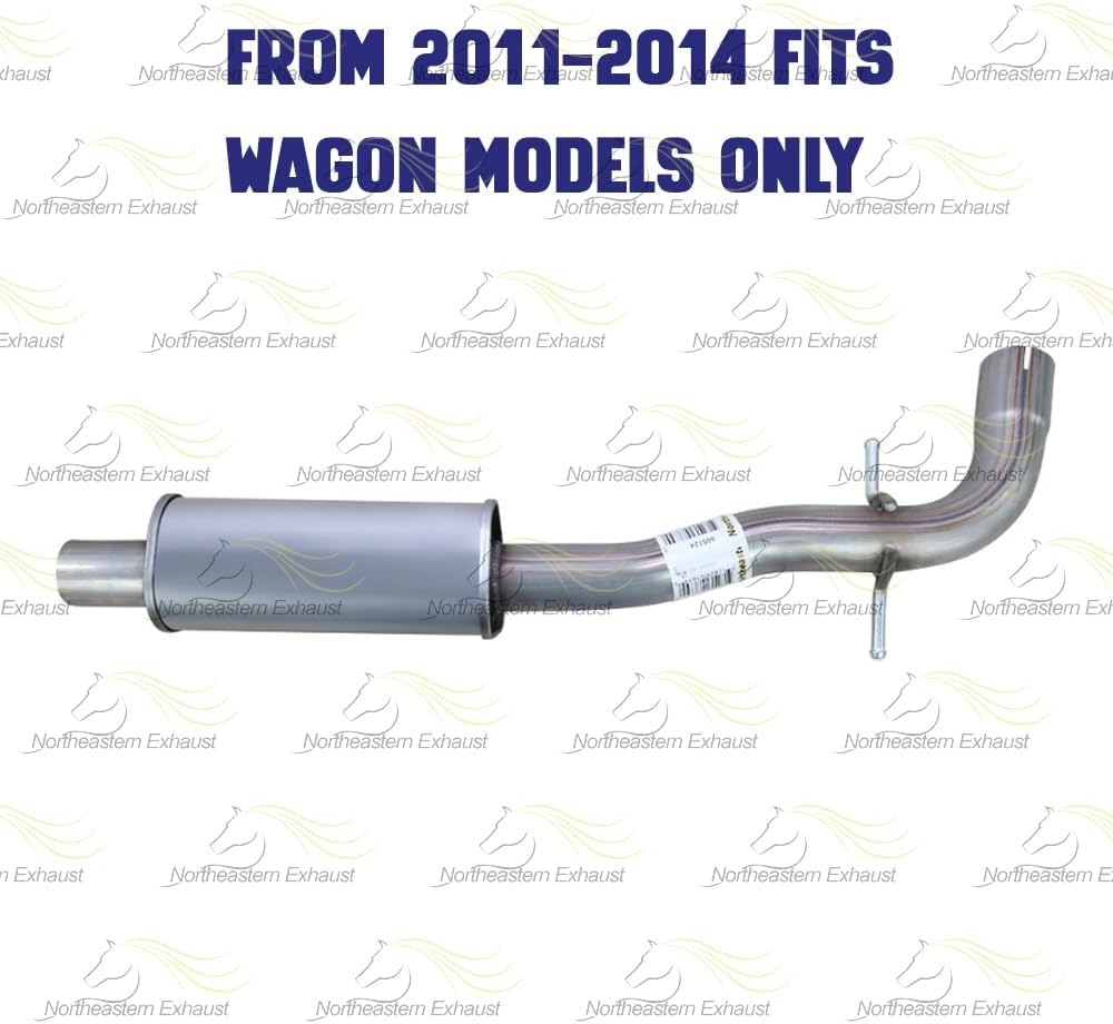 2005-2014 Volkswagen Jetta 2.5L Exhaust Resonator Pipe