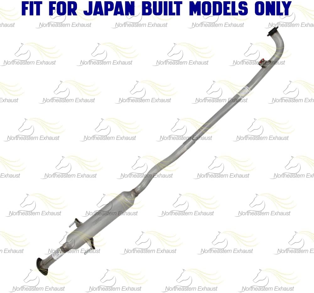 Resonator and Muffler Exhaust for 2002-2008 Toyota Camry and Solara 2.4L 3.3L