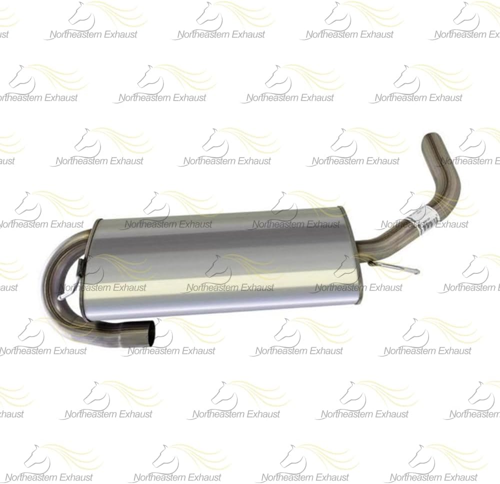 Exhaust Resonator Pipe and Muffler for 2007-2009 Chevrolet Equinox 3.4L | 2007-2009 Pontiac Torrent 3.4L