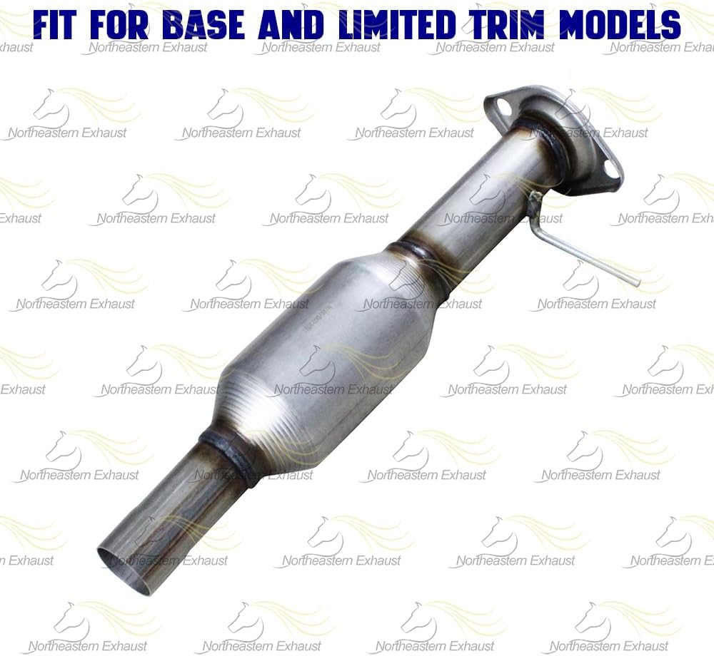Catalytic Converter, Muffler and Resonator Pipe for 2004-2009 Toyota Highlander and Lexus RX350 3.3L 3.5L