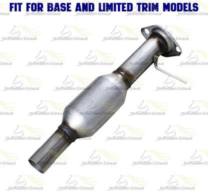 Catalytic Converter, Muffler and Resonator Pipe for 2004-2009 Toyota Highlander and Lexus RX350 3.3L 3.5L
