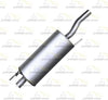 1995-2002 Volkswagen Golf and Cabrio 2.0L Exhaust Pipe, Front and Rear Muffler