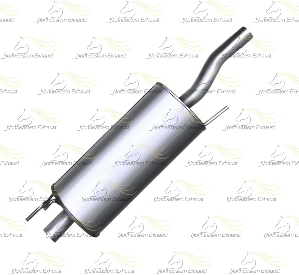 1995-2002 Volkswagen Golf and Cabrio 2.0L Exhaust Pipe, Front and Rear Muffler