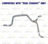 2003-2008 Pontiac Grand Prix 3.8L Intermediate Pipe Pair of Muffler Exhaust System Kit