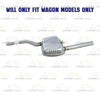 2005-2007 Ford Focus 2.0L Exhaust Muffler - For Wagon