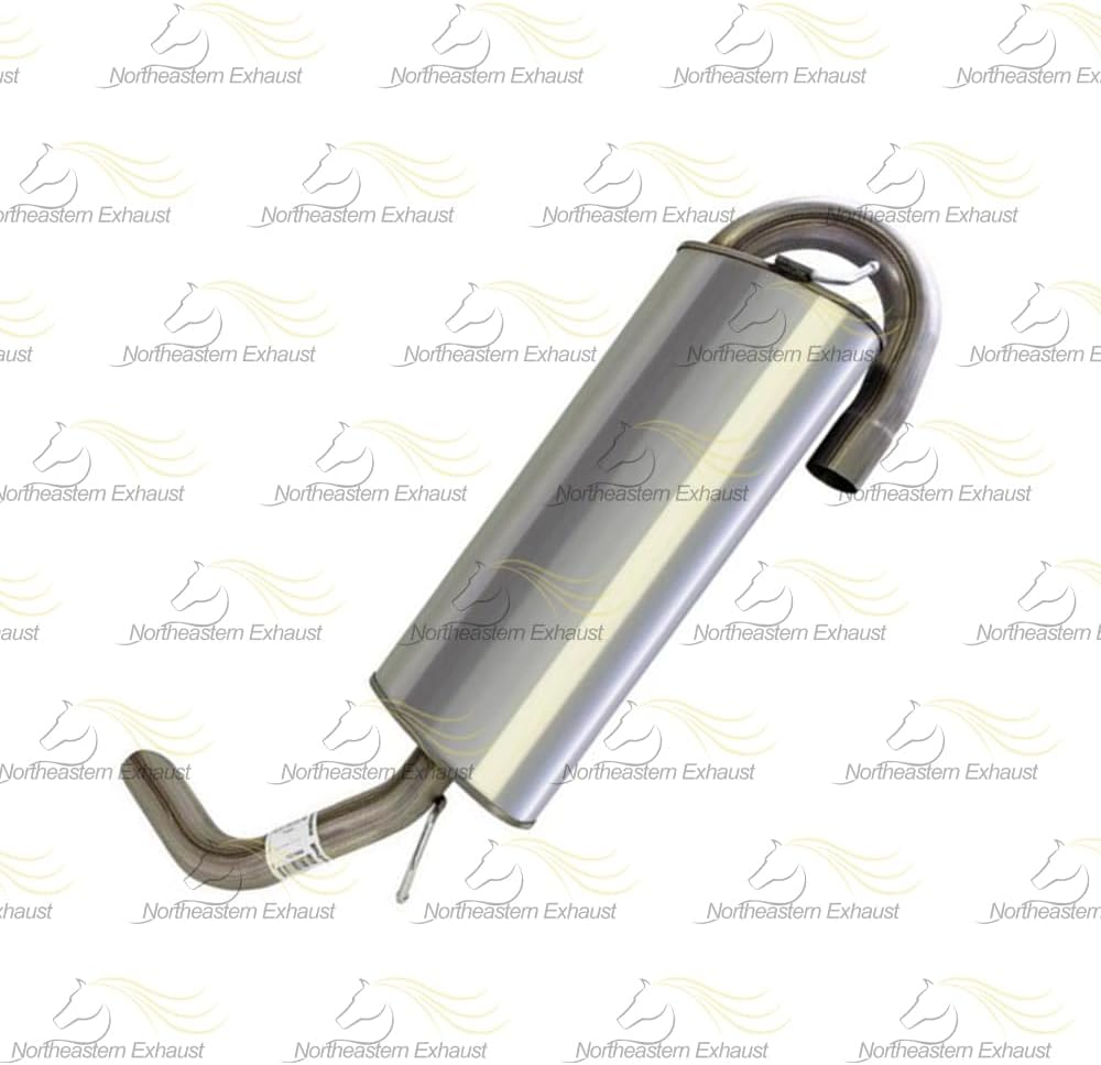 Exhaust Resonator Pipe and Muffler for 2007-2009 Chevrolet Equinox 3.4L | 2007-2009 Pontiac Torrent 3.4L